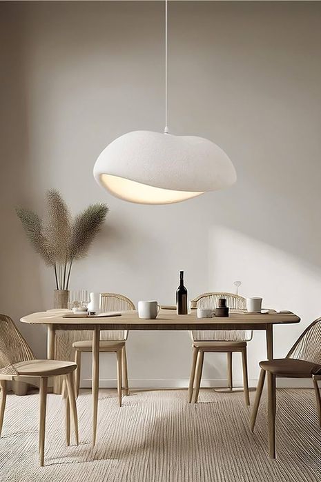 Wabi sabi таванна лампа с 3 глави и 60 см основа регулируема височина