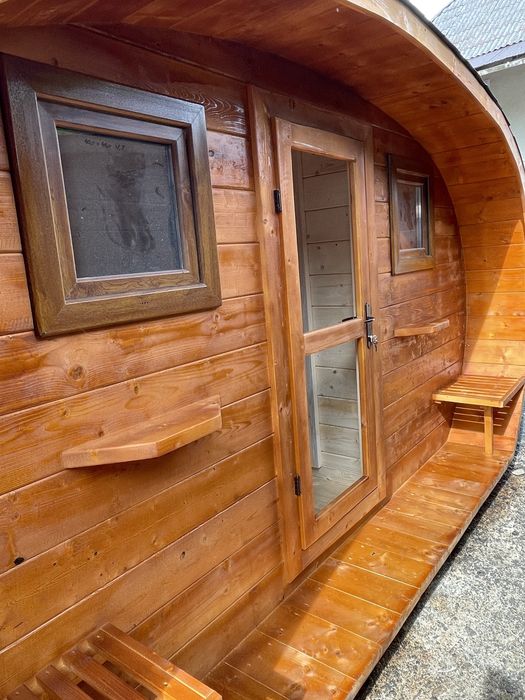 Casute ovale din lemn