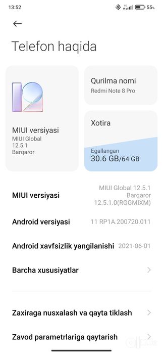 Redmi note 8 pro