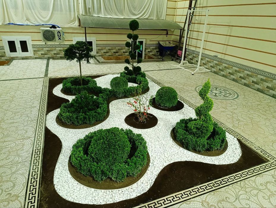 Gazon ekish lanshaftni dizayin asosida ekish respublika boʻylaf