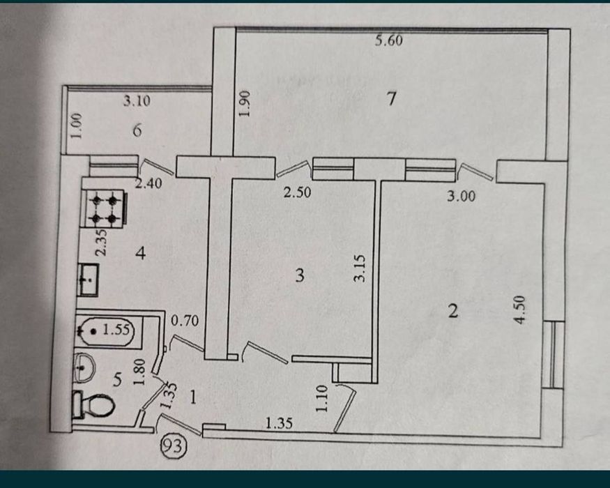 Продаю 2/2/4 чиланзар 24