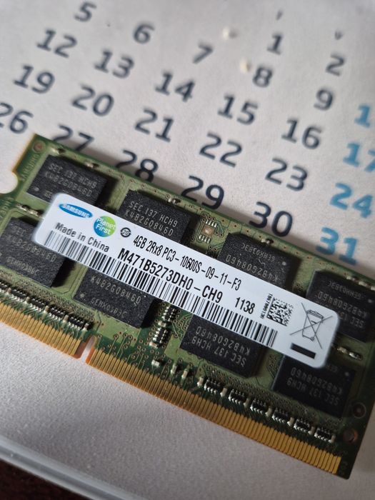 Memorie RAM desktop si laptop