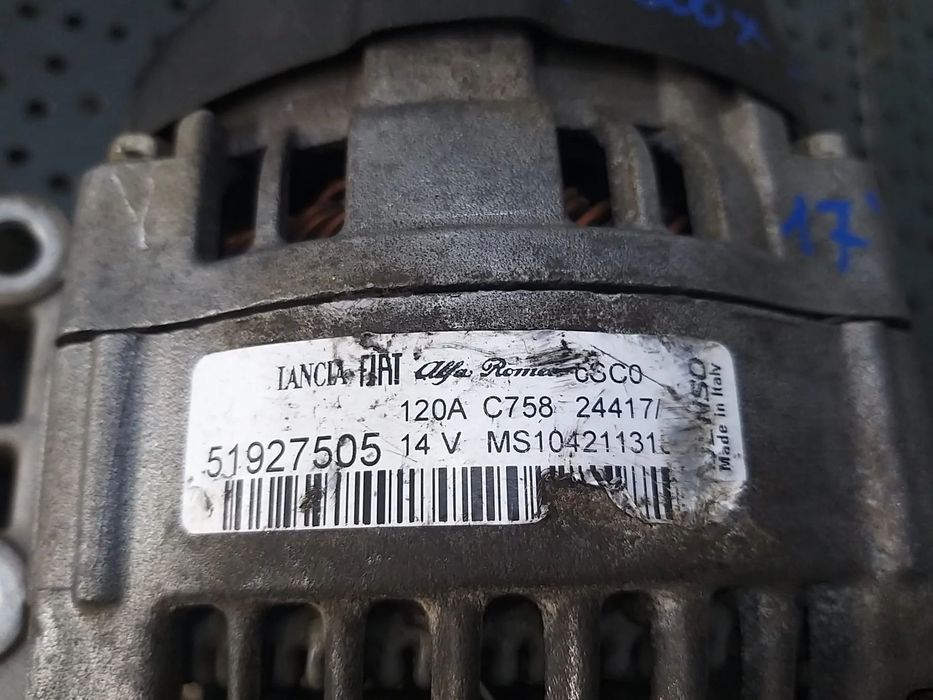 Alternator 1.3 mjt fiat 500x 51927505 ms104211318