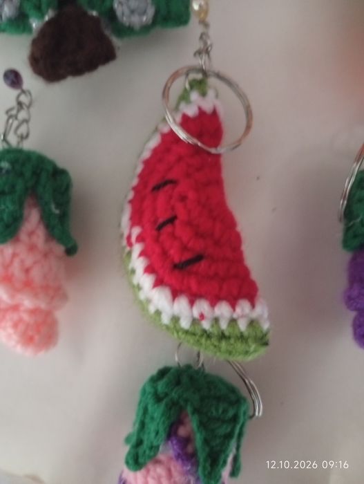 Brelocuri crosetate handmade