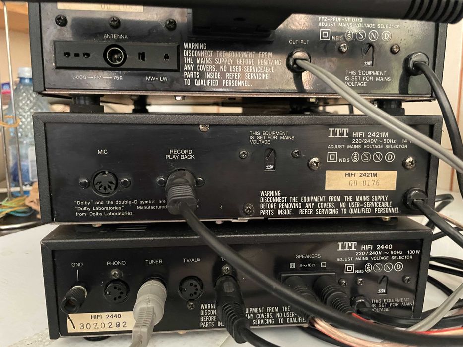 sistem audio midi ITT  2440 -tuner ,deck,amplificator