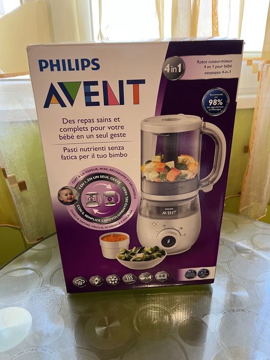 Уред за готвене на пара и Блендер PHILIPS AVENT 4 в 1