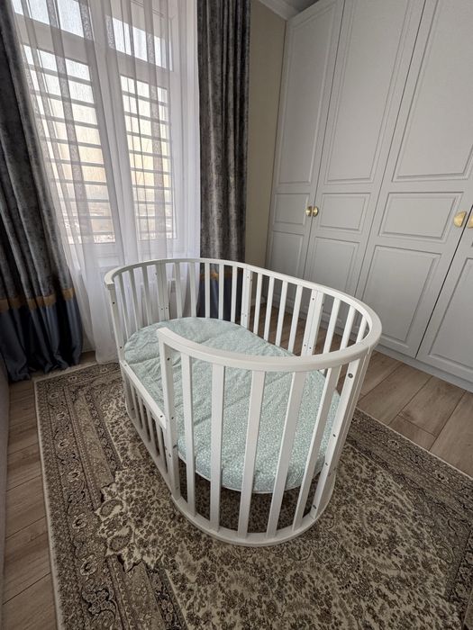 Детская кровать/манежка трансформер