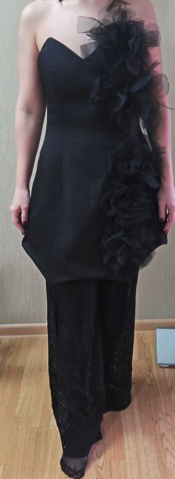 Вечерний образ с корсетом