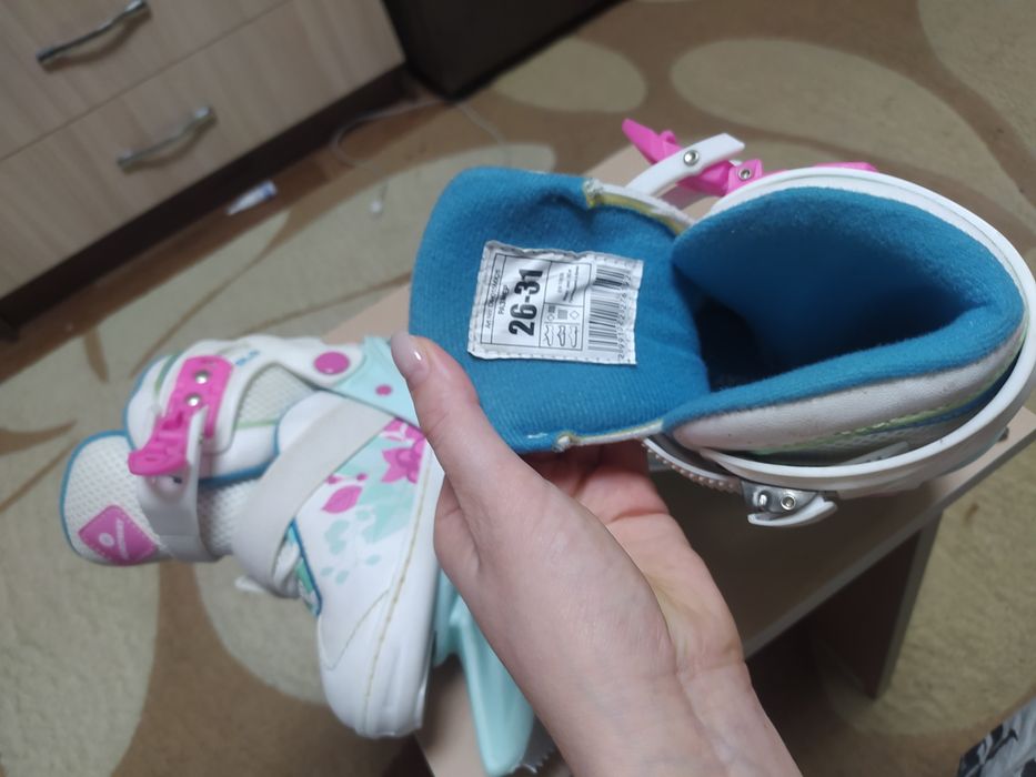 Коньки детские для девочки