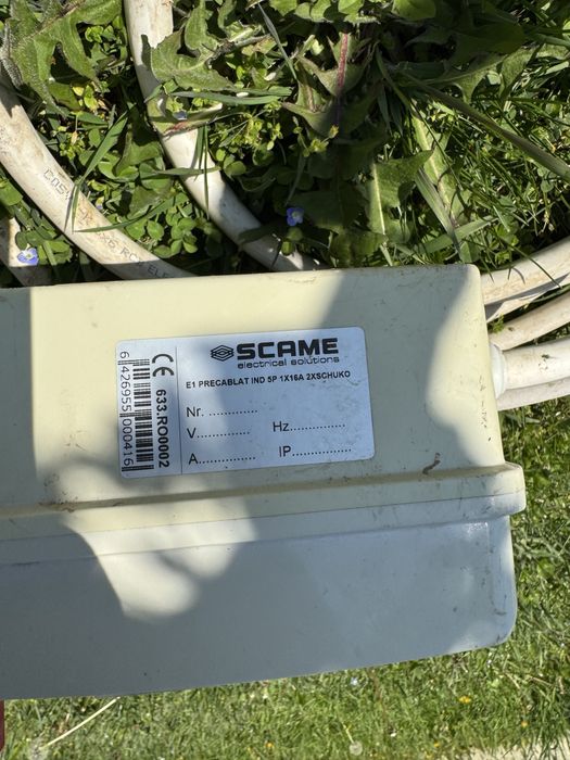 Tablou electric santier SCAME 2 prize schuko 230v 1 priza 380v