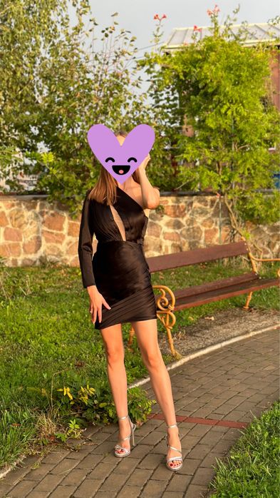 Rochie scurta din tafta xs