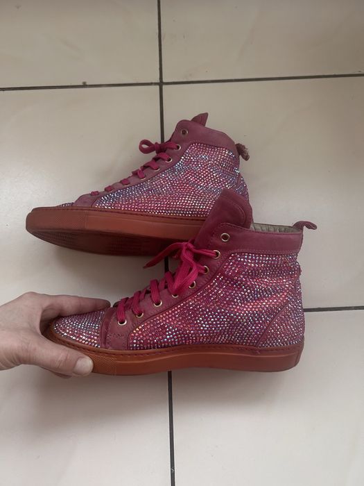 Sneakers LE SILLA cu cristale Swarovski – originali, mărimea 36
