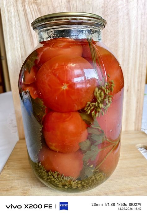 Помидоры соленые.отличный маринад два литра