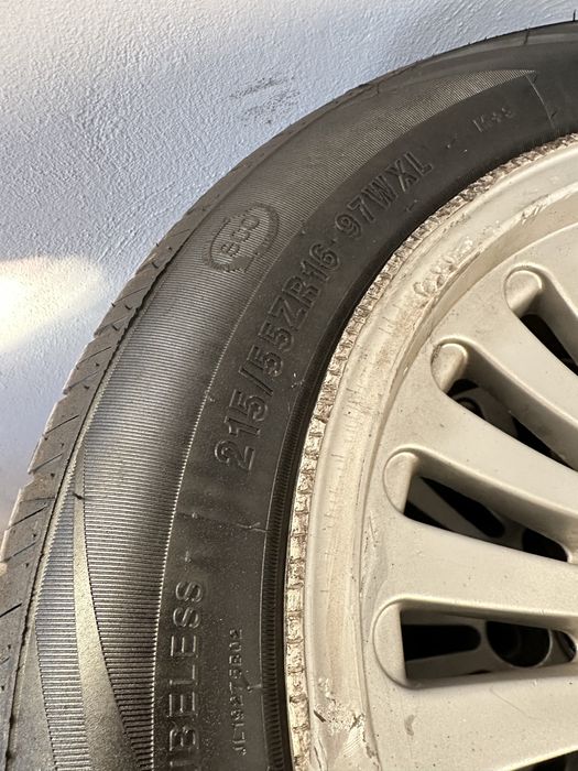 Диски с новой резиной BMW