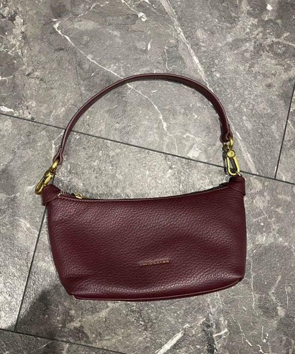 Сумка David Jones винная