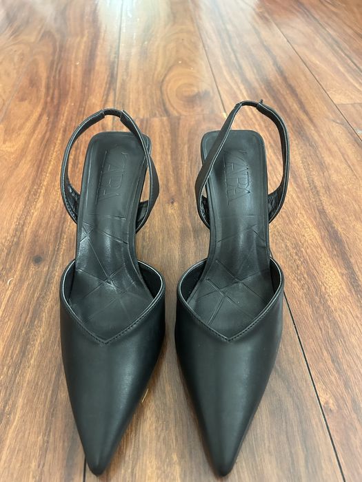 Pantofi zara stiletto cu toc