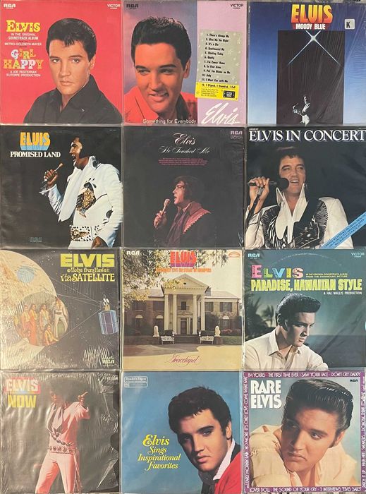 виниловые пластинки Elvis Presley