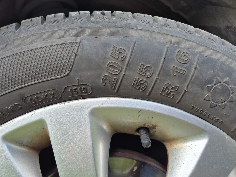 Продавам джанти 16" с летни гуми Kleber Quadraxer – 205/55 R16 (Opel Astra G / Zafira A)