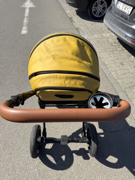 Carucior Krausman Nexxo galben 3 in 1