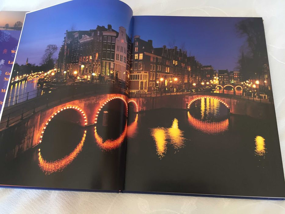 Стара луксозен албум Dromen van Nederland Frans Lemmens, 1998 като нов