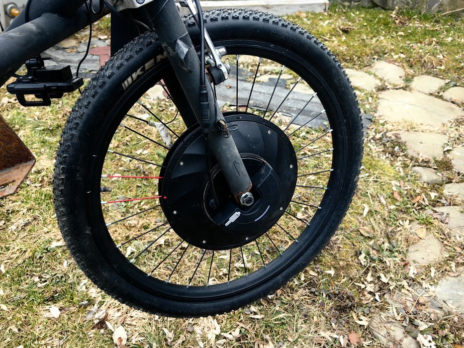 Kit conversie instant roata 24 bicicleta electrica