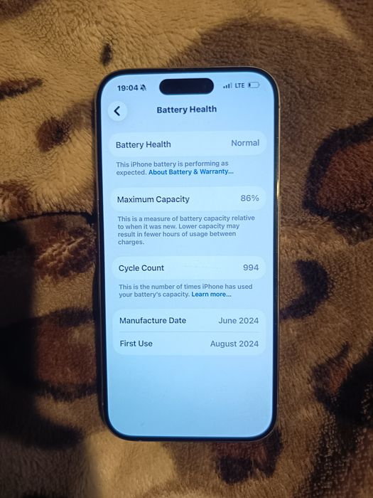 iPhone 15 pro perfect funcțional,gri