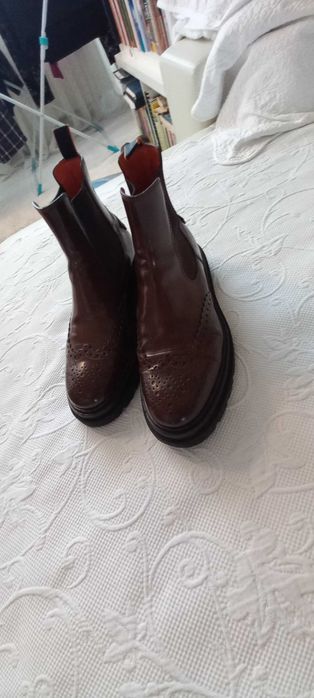 Ghete Santoni piele total  nr 44