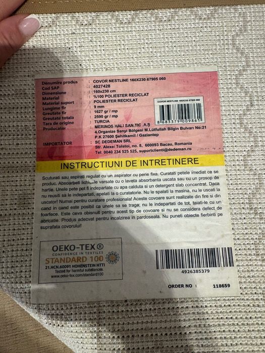 Covoare Nestline foarte bine intretinute