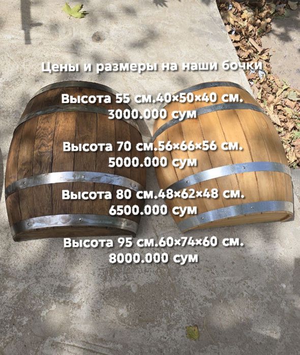 Изготавливаем муляж бочек любых размеров