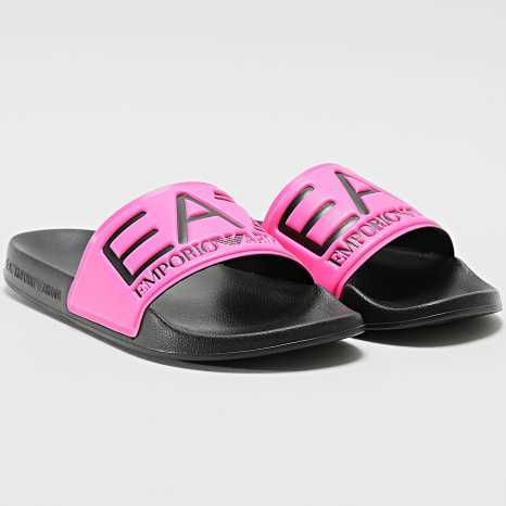 Плажни чехли джапанки EA7 Emporio Armani розови