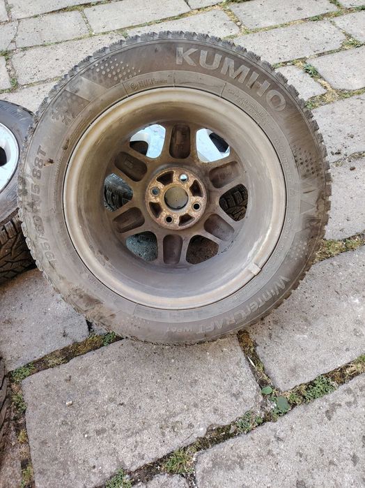 Зимни гуми с лети джанти Опел Астра G