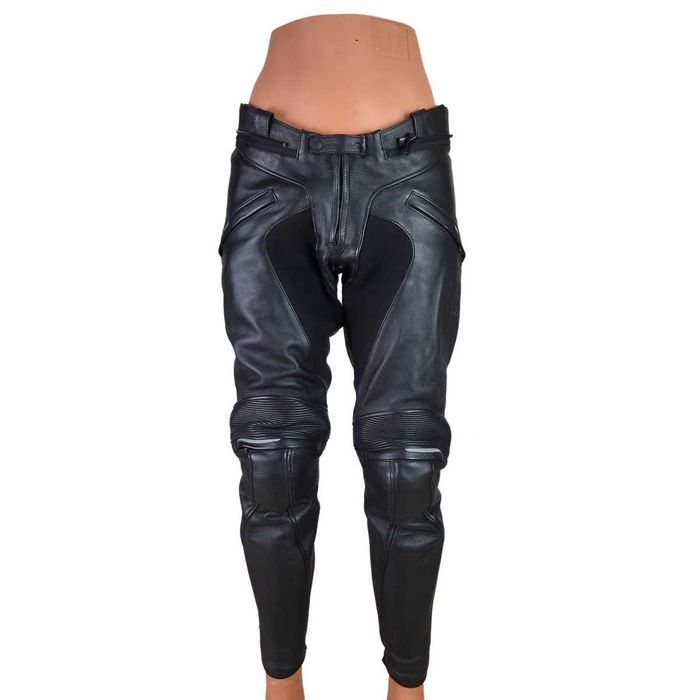 Dainese Мъжки кожен мото панталон КАТО НОВ | Размер S | Протектори