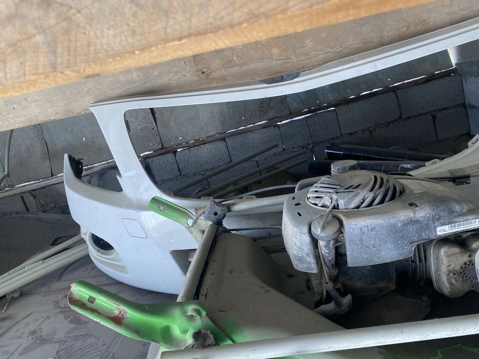 Передний бампер на кобальт