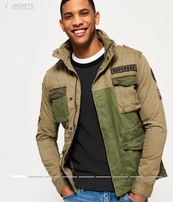 Мъжко яке Superdry Rookie Mixed Military
