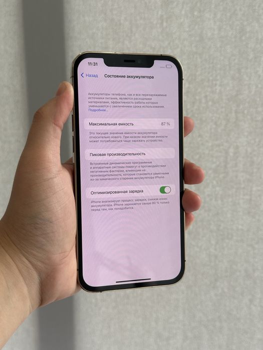 Iphone 12 pro max 256gb 87%akb Айфон 12 про макс