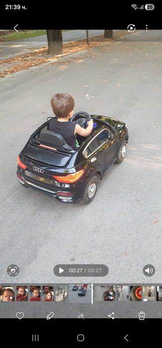 Детска акумулаторна кола Ауди Q7