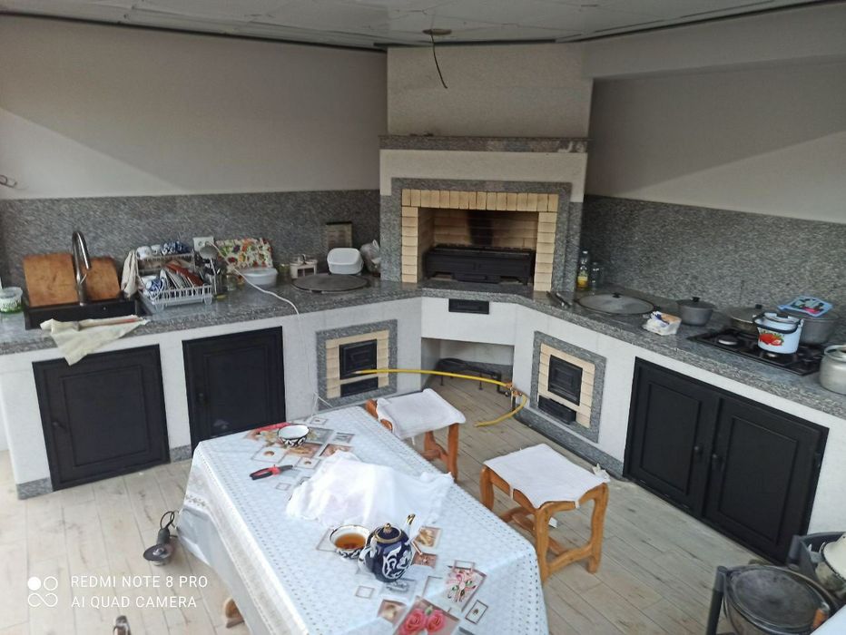 Строем печи, летние кухни, барбекю, камин