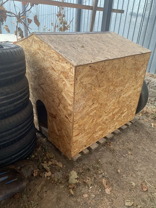 Будка для собак, утепленный