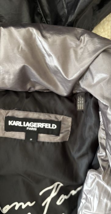 KARL LAGERFELD - пухено яке унисекс