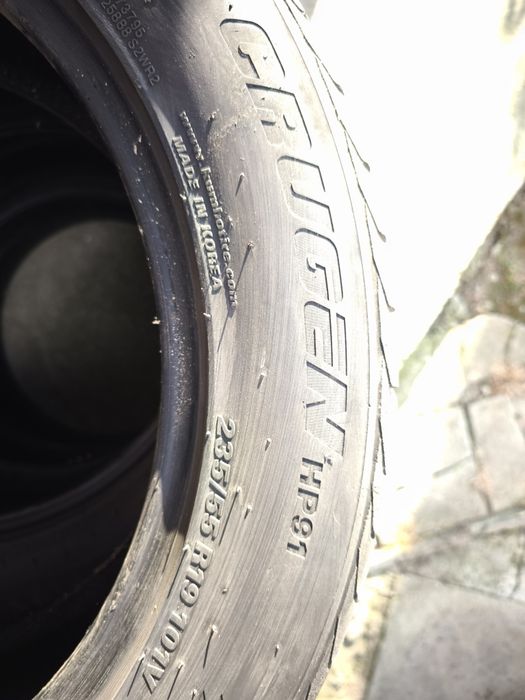 Kumho 4бр. 235/55/19 летни, борд