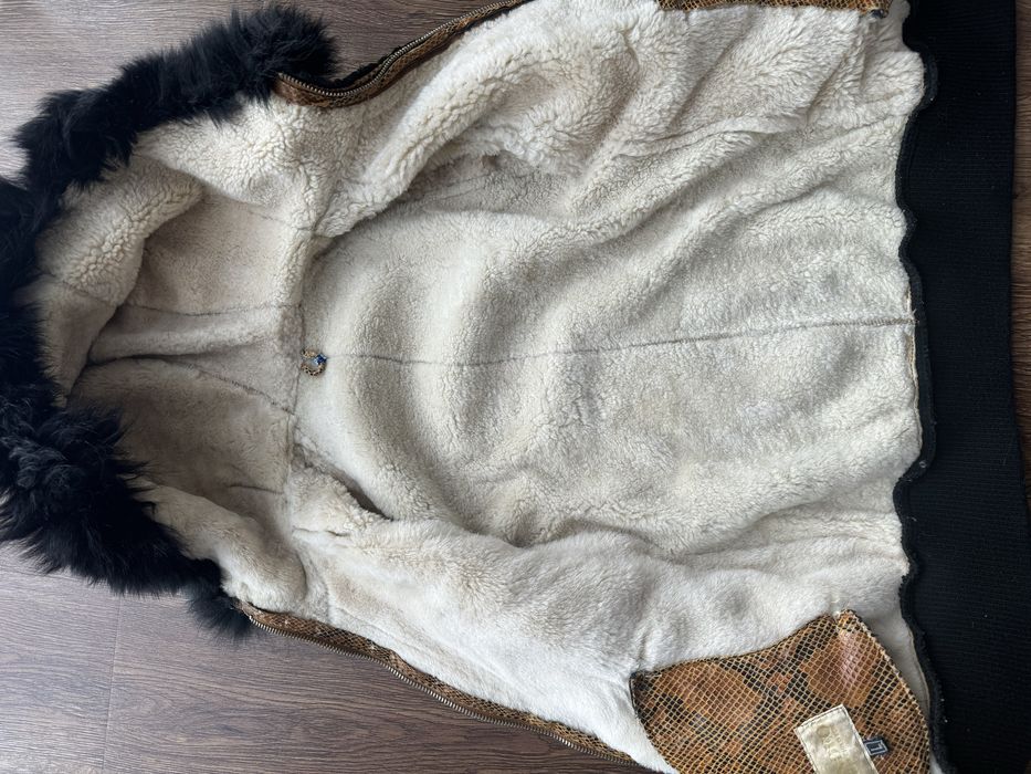 Стмльная турецкая дубленка на девочку