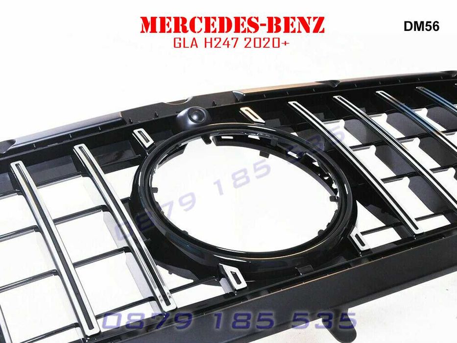 Предна решетка GT Mercedes GLA H247 2020+ тунинг мерцедес гла