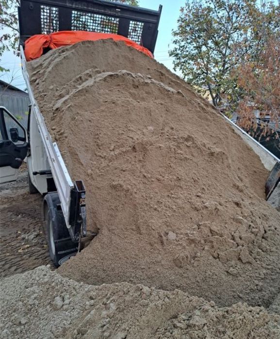 Balastru pentru beton Nisip Pietris Pamant vegetal