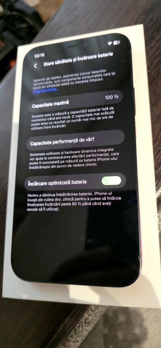 Iphone 12 baterie 100%