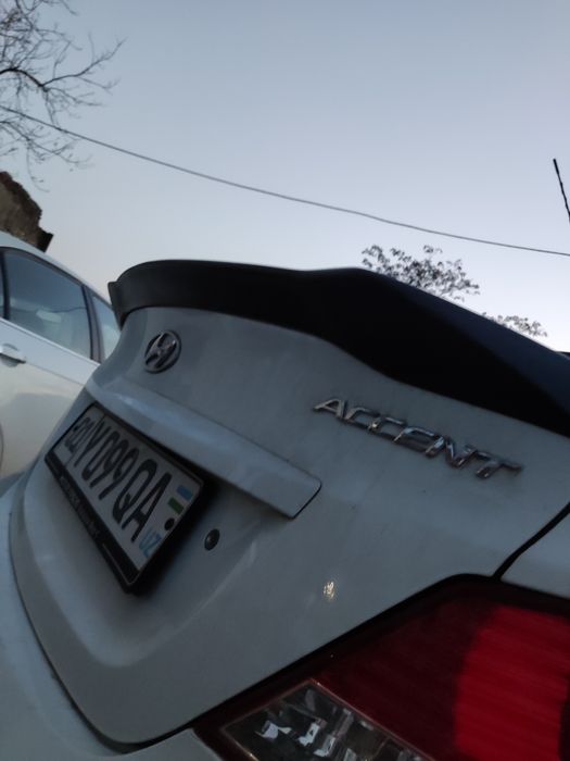 Спойлера на Hyundai Accent. Zeus - Заказные Оригинальные.