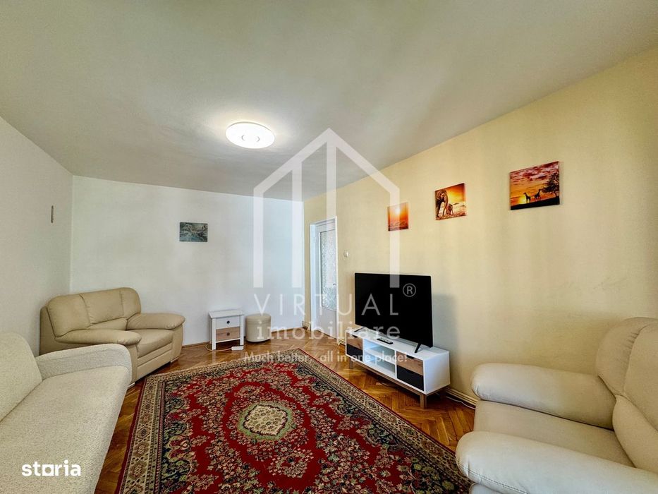Apartament cu 4 camere, 80mp utili + 2 balcoane, etaj 3 - C. Dumbravii