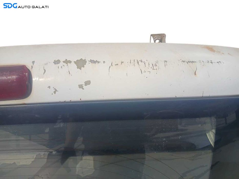 Hayon Haion Portbagaj Dezechipat cu Luneta Geam Sticla Fiat Doblo Van 2002 - 2010 Culoare Alb [LN0222]