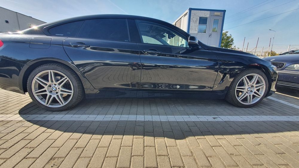 Jante BMW 5X120 R18 cu anvelope 225/45 R18 ( 2024)-Stare Excelentă, 1600 fix. All Season, M+S