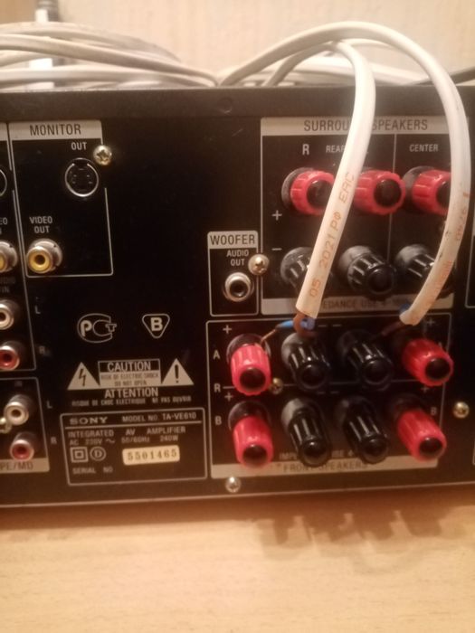 Аудио ресивер Sony ta-ve610