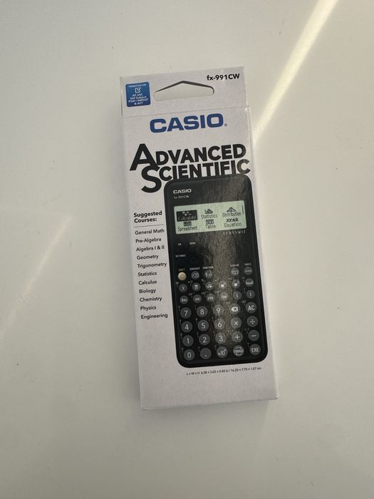 калкулятор Касио fx-991CW ОРИГИНАЛ НОВЫЙ